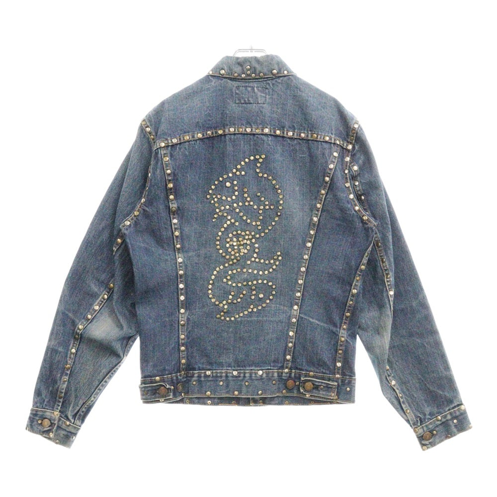 Levi's(リーバイス) 70s VINTAGE 70505 4th Studs Denim Jacket BIG E ヴィンテージ ボタン裏526 WPL423 スタッズ デニムジャケット インディゴ