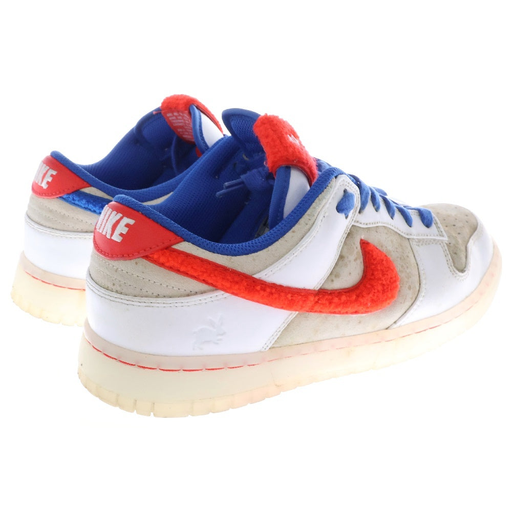 NIKE(ナイキ) Dunk Low Year of the Rabbit FD4203-161ダンクローイヤーオブザラビット ローカットスニーカー シューズ ホワイト US8.5/26.5cm
