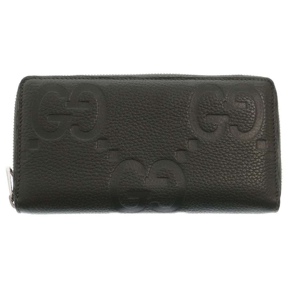 GUCCI(グッチ) Jumbo GG Logo Long Wallet 739484 ジャンボ GGロゴ 長袖財布 ウォレット グリーン