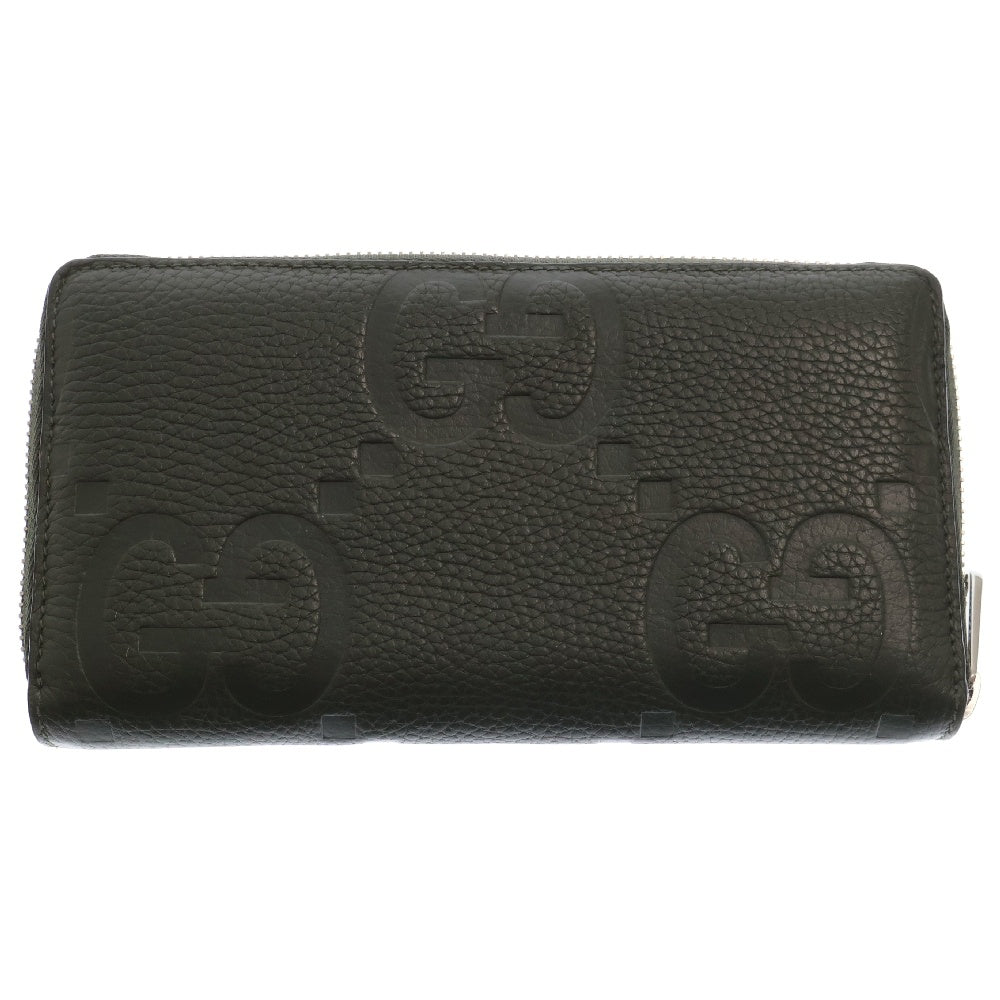 GUCCI(グッチ) Jumbo GG Logo Long Wallet 739484 ジャンボ GGロゴ 長袖財布 ウォレット グリーン