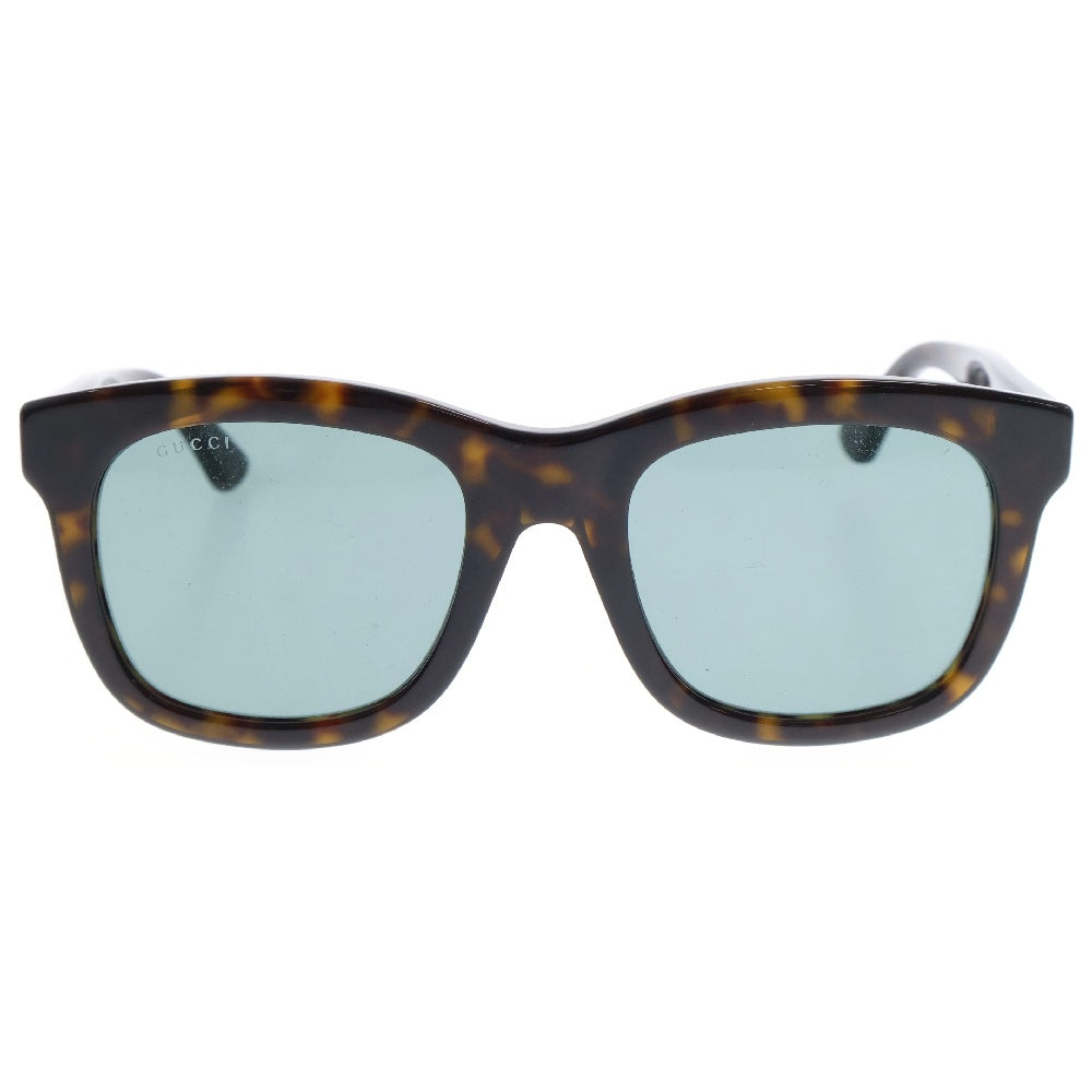 GUCCI(グッチ) GG0326S スクエアフレームサングラス ダークブラウン アイウェア メガネ