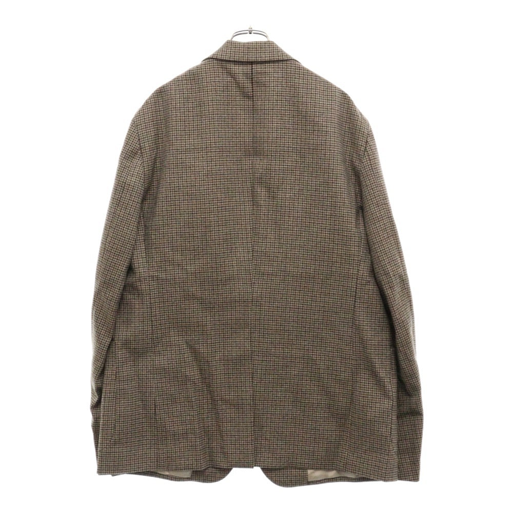 FENDI(フェンディ) 千鳥格子柄テーラードジャケット ベージュ FJ0482