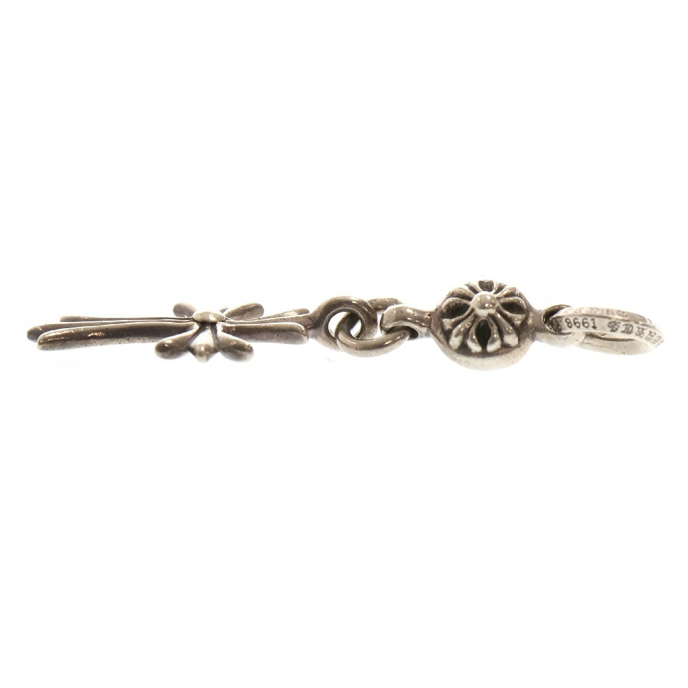 CHROME HEARTS(クロムハーツ) 1B TNY CH CRS 1ボール タイニー CHクロス チャーム ペンダントトップ シルバー BCA197