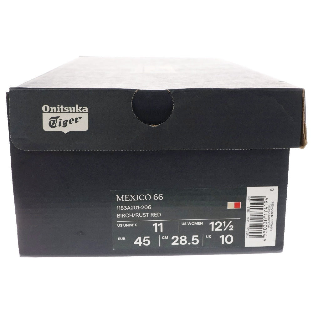 Onitsuka Tiger(オニツカタイガー) MEXICO66 Low Cut Sneakers 1183A201 メキシコ66 ローカットスニーカー アイボリー/ブラウン