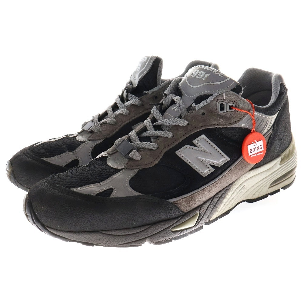 New Balance(ニューバランス) 21SS × SLAM JAM M991SJM ローカットスニーカー ブラック US9.5/27.5cm