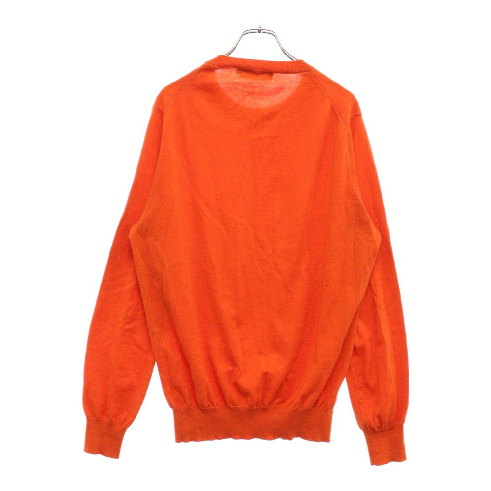 ARTISAN(アルチザン) Knit Sweater 59-9999 クルーネックニット セーター オレンジ