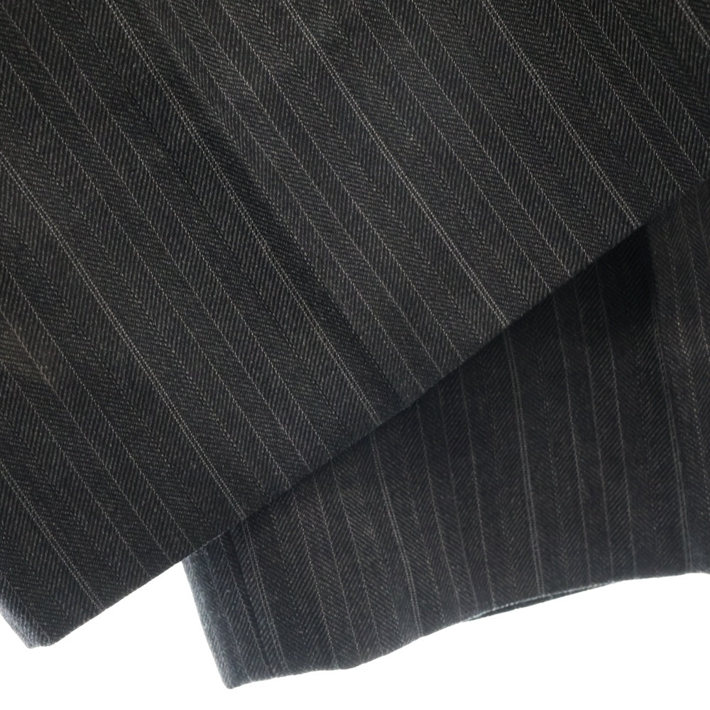 Christian Dior MONSIEUR(クリスチャンディオールムッシュ) 90s VINTAGE ヴィンテージ 2タック入りストライプスラックスパンツ グレー W31/L27