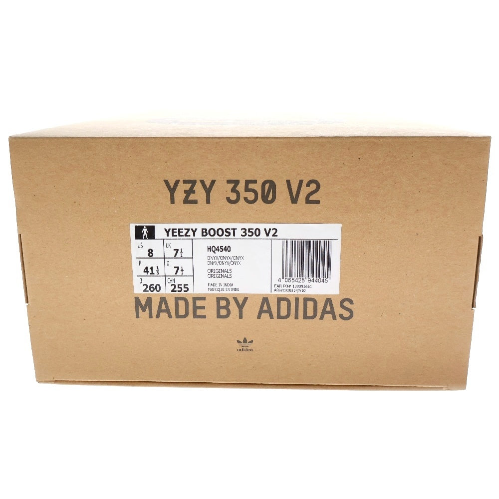 adidas(アディダス) YEEZY BOOST 350 V2 ONYX HQ4540 イージーブースト オニキス ローカットスニーカー シューズ ブラック US8/26.0cm