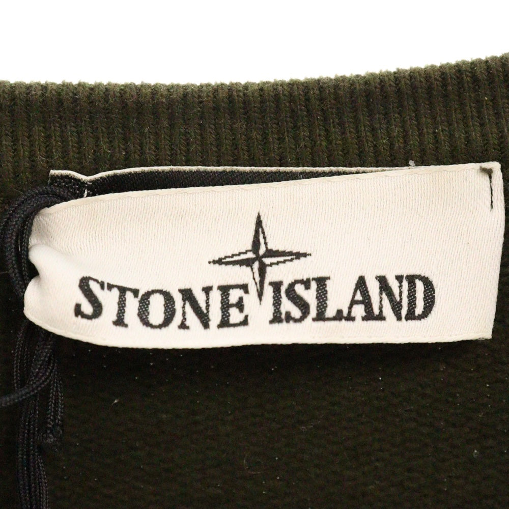 STONE ISLAND(ストーンアイランド) SWEAT SHIRTS ロゴワッペン付きスウェットトレーナー グリーン 791560577
