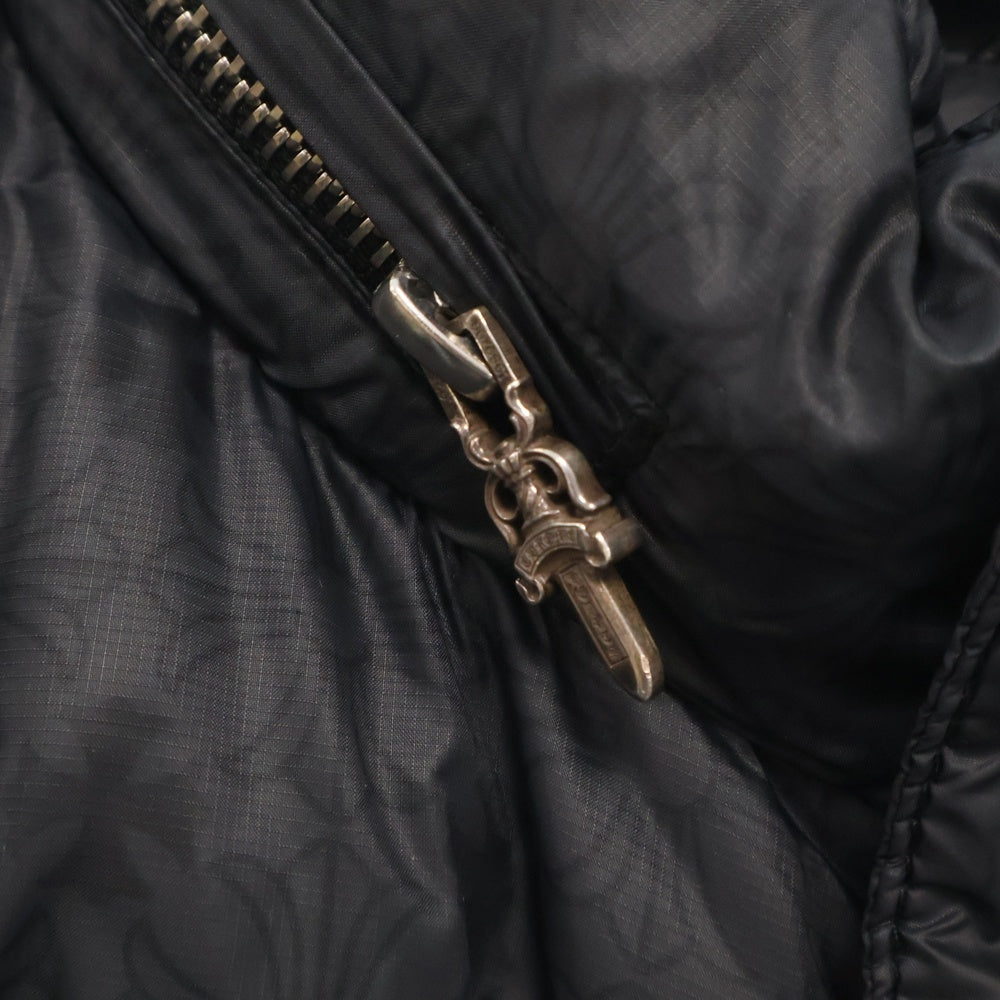 CHROME HEARTS(クロムハーツ) STIFF V2 FBRC スティッフ CHプラス総柄クロスボールボタンダウンジャケット ダガージップ ブラック