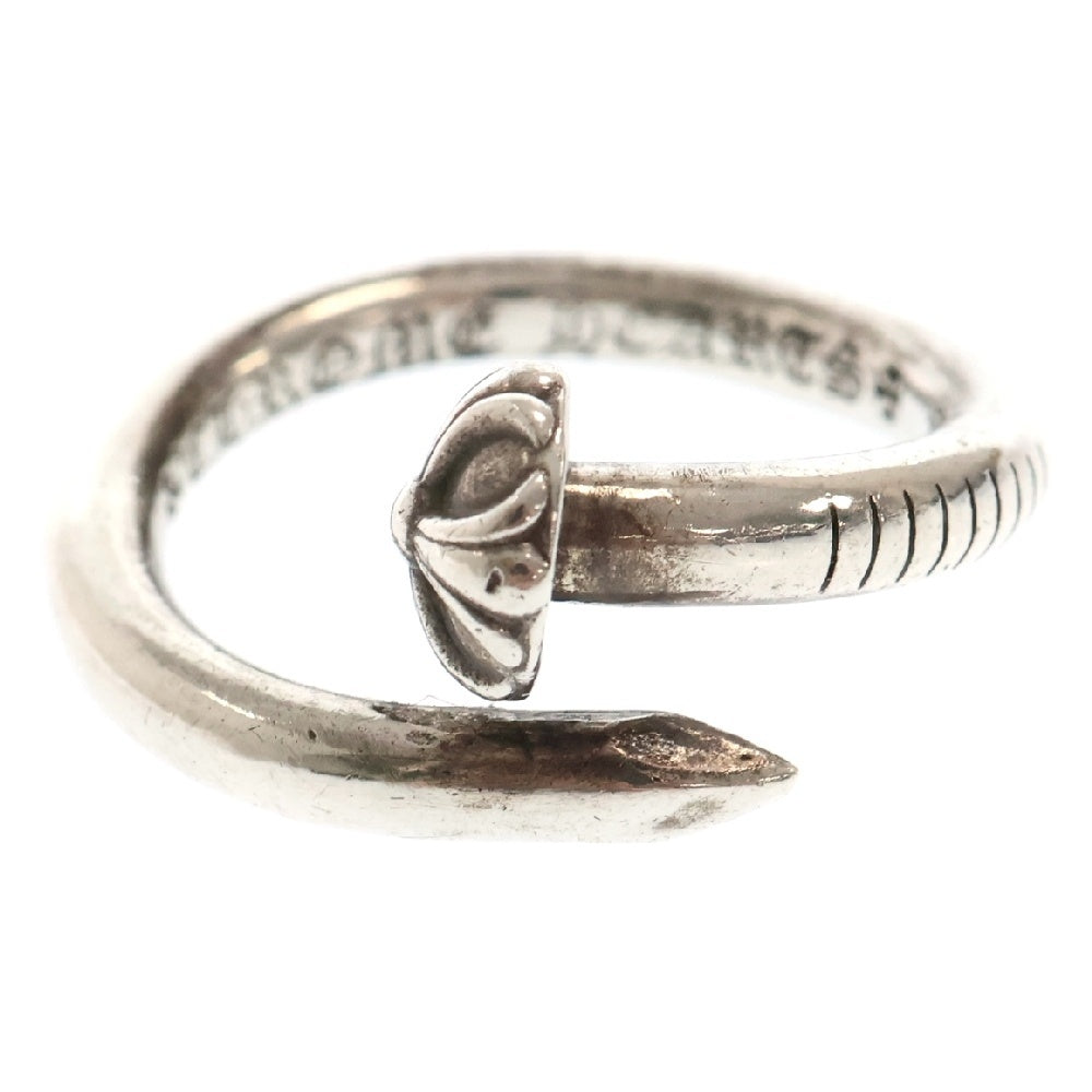 CHROME HEARTS(クロムハーツ) NAIL CRSBALL ネイル クロスボール リング シルバー BCA349