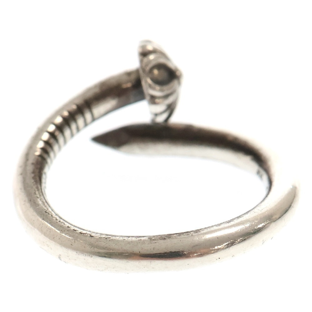 CHROME HEARTS(クロムハーツ) NAIL CRSBALL ネイル クロスボール リング シルバー BCA349