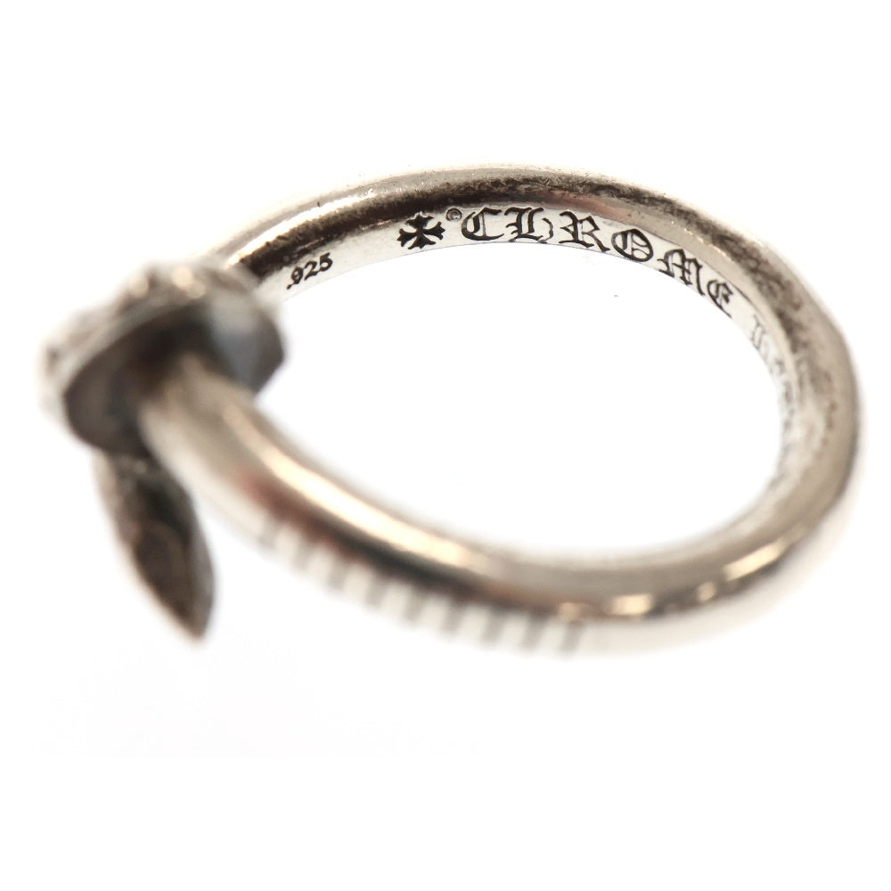 CHROME HEARTS(クロムハーツ) NAIL CRSBALL ネイル クロスボール リング シルバー BCA349