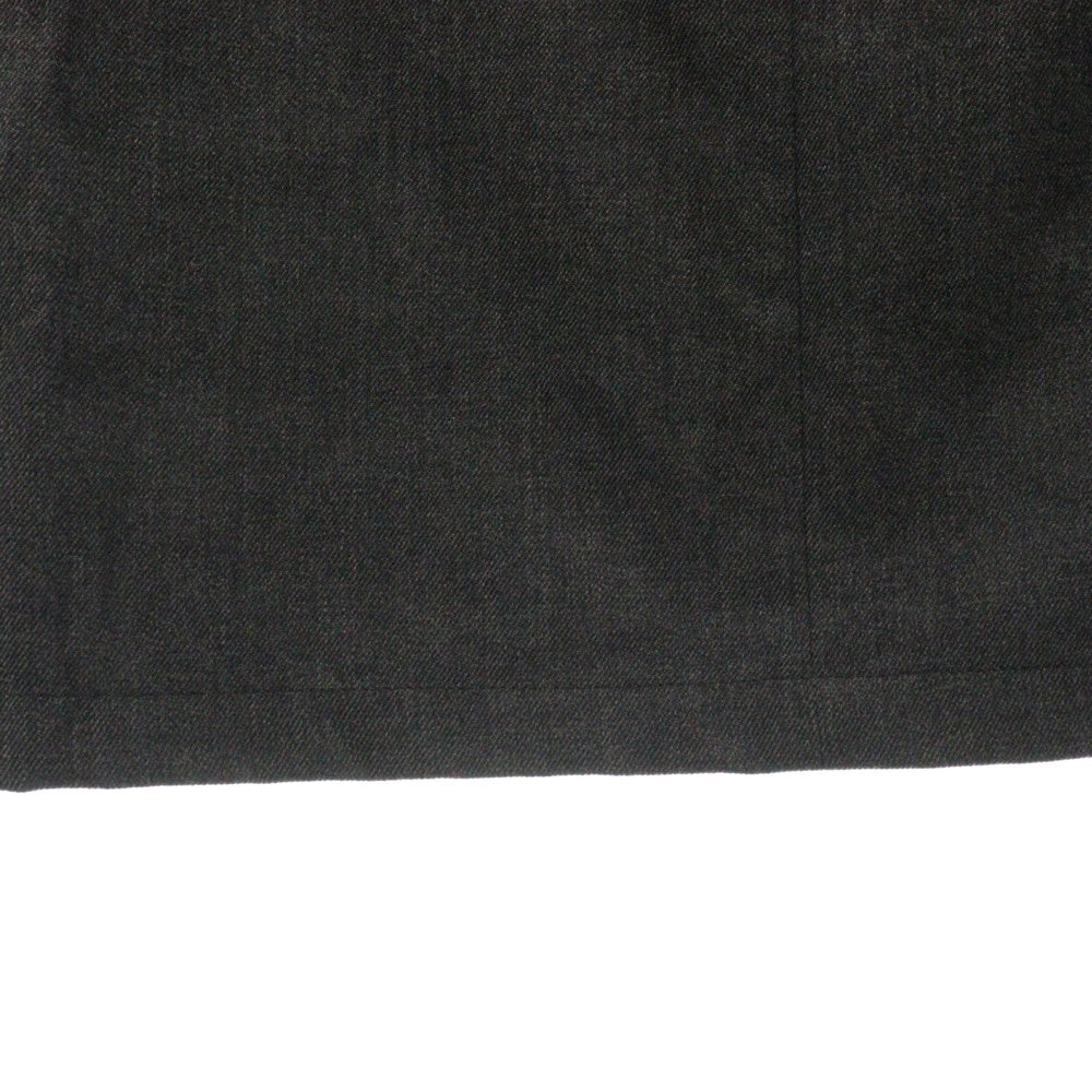 Y's(ワイズ) Wool Wide Slit Long Skirt ウールワイドスリット共布ベルト付きロングスカート グレーYL-S54-112 レディース