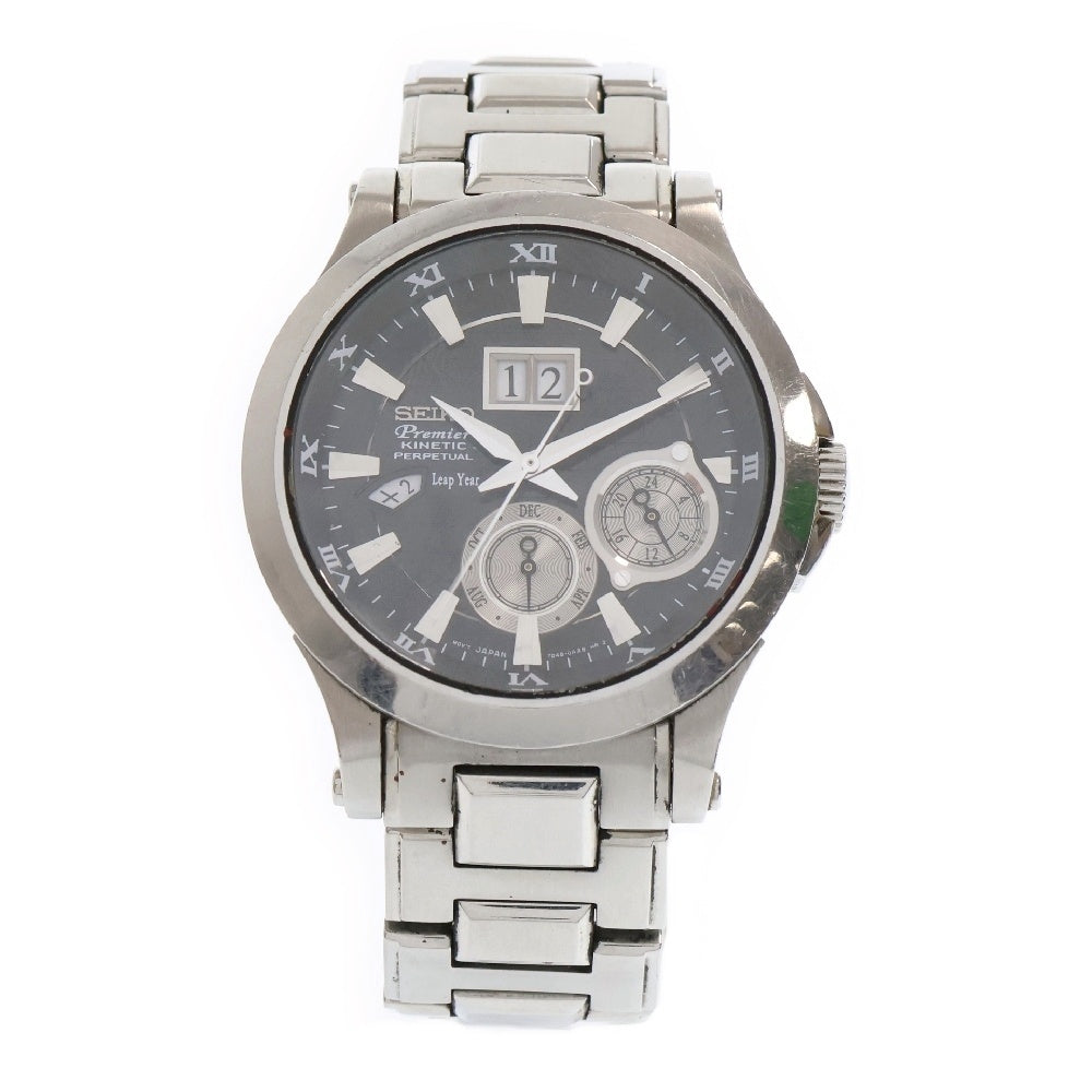 SEIKO(セイコー) Premier プルミエ パーペチュアル 腕時計 シルバー 7D48-0AA0