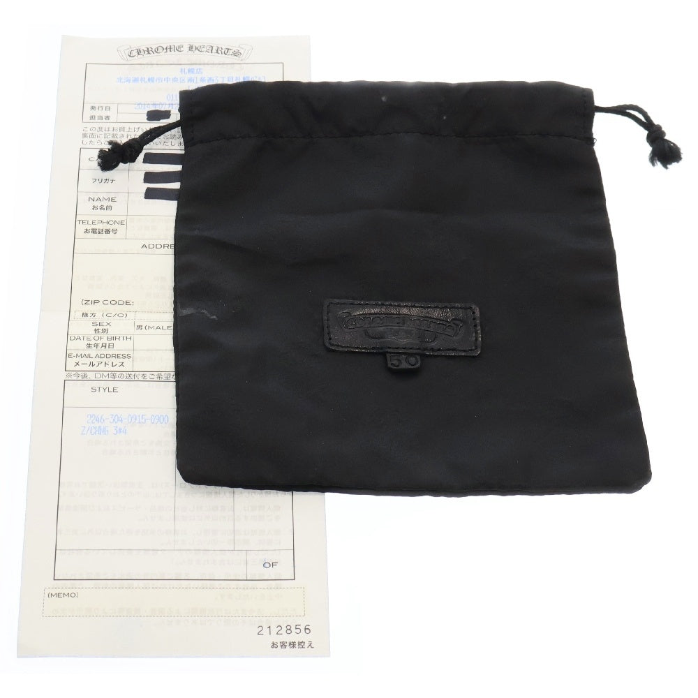 CHROME HEARTS(クロムハーツ) ZPR CHNG 3×4 ジッパーチェンジパース コインケース ブラック/シルバー