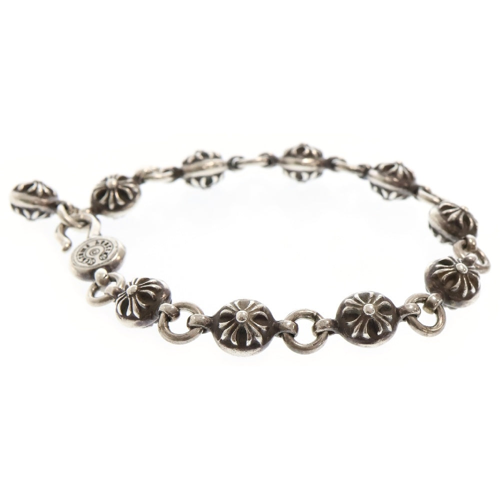 CHROME HEARTS(クロムハーツ) NO2 BALL #2クロスボールブレスレット シルバー BCA176