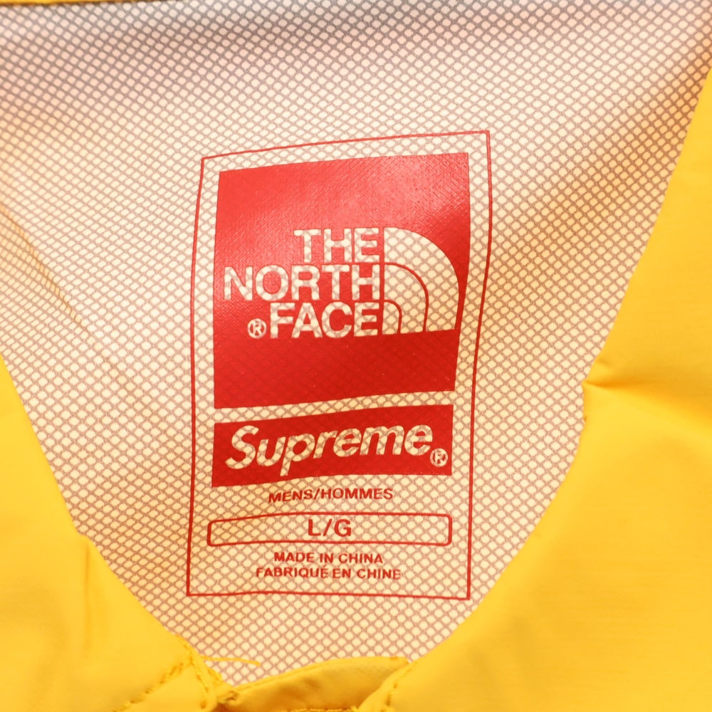 SUPREME(シュプリーム) 15SS ×THE NORTH FACE Packable Coaches Jacket CXB9 パッカブル コーチジャケット イエロー