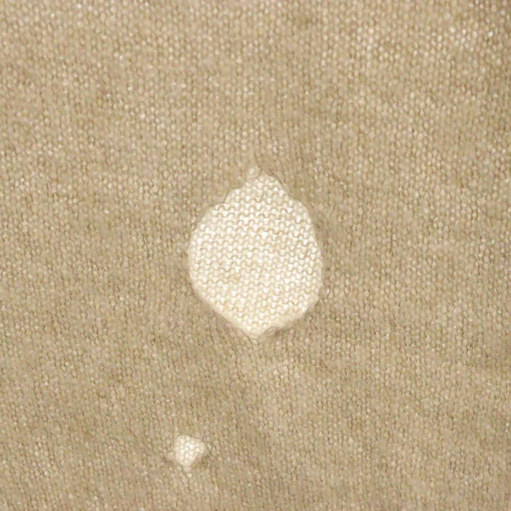 MM6 Maison Margiela(エムエムシックスメゾンマルジェラ) 23AW V NECK Damage Kint Sweater S52HN0003 S18289 Vネック ダメージ加工 エルボーパッチ ニットセーター ベージュ