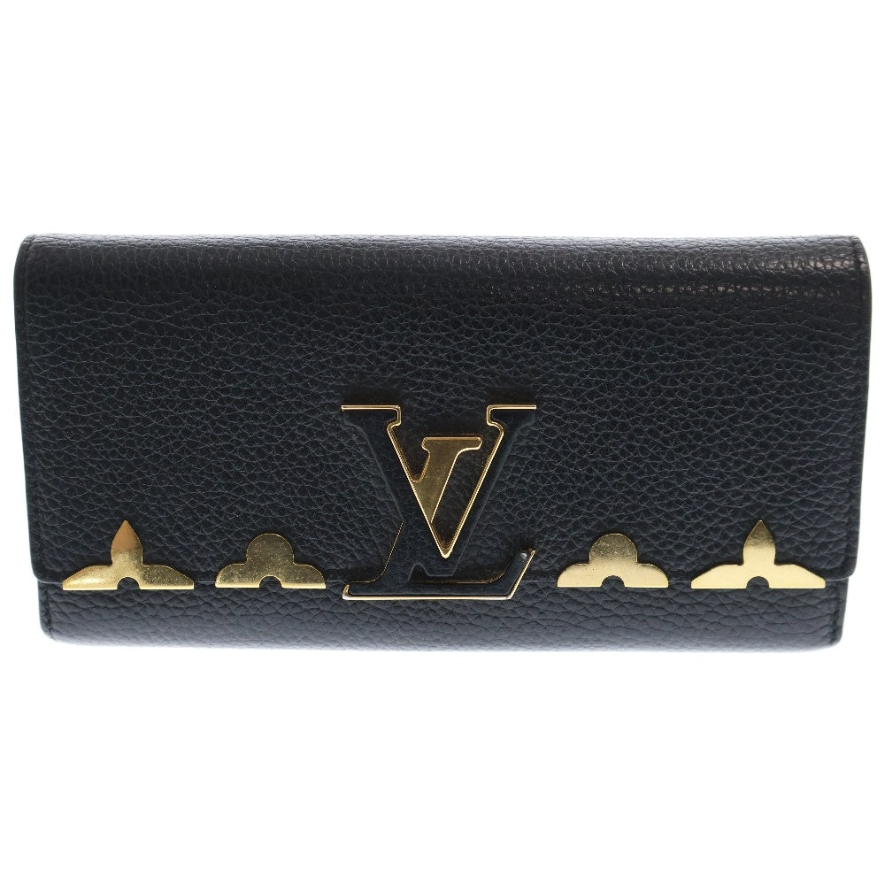 LOUIS VUITTON(ルイヴィトン) トリヨン ポルトフォイユカプシーヌ ロングウォレット 長財布 ブラック M64551