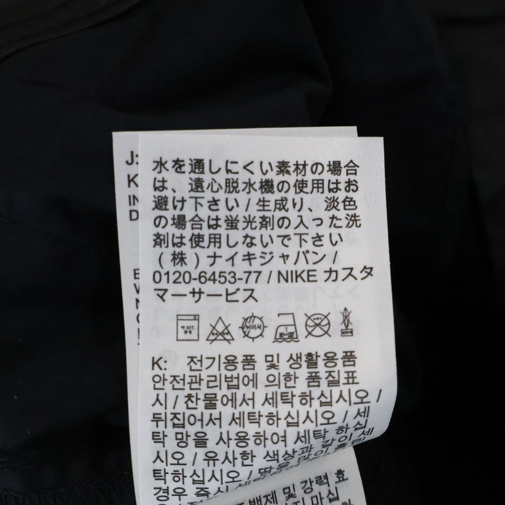 JORDAN BRAND(ジョーダンブランド) ×Travis Scott M WAXED SHORT PANT DZ5477-010 ×トラヴィス スコット ワックス ショートパンツ ハーフパンツ ブラック