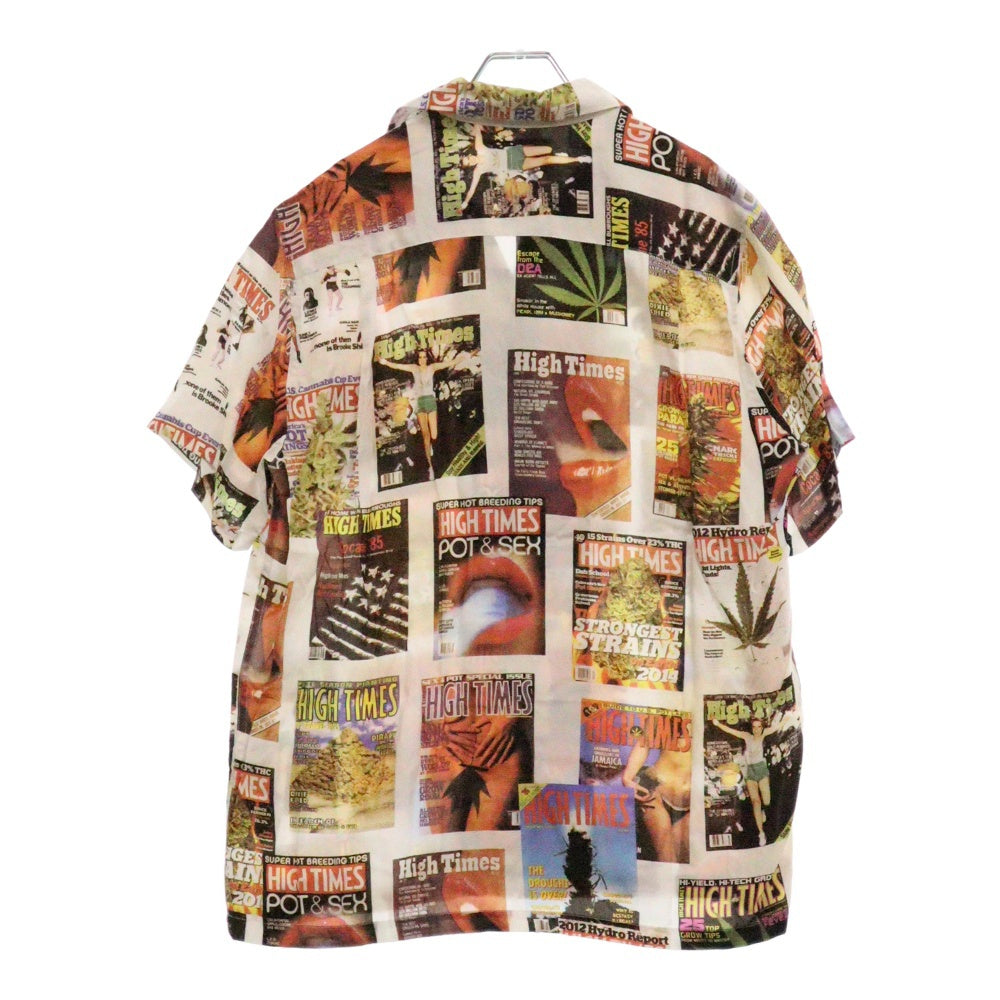 WACKO MARIA(ワコマリア) ×HIGH TIMES S/S Shirts HAWAIIAN SHIRT ×ハイタイムズ ハワイアンシャツ アロハシャツ 半袖シャツ マルチカラー