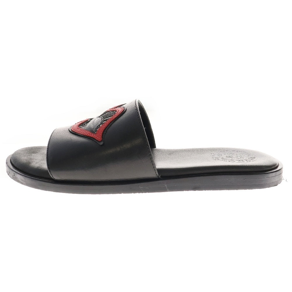 CHROME HEARTS(クロムハーツ) MATTY BOY CHOMPER SLIDE マッティボーイ チョンパー レザースライドサンダル ブラック