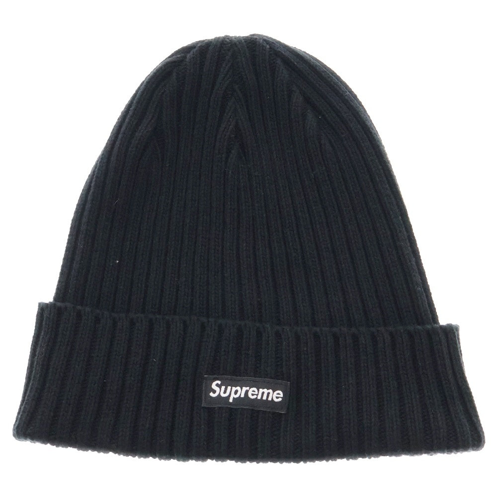 SUPREME(シュプリーム) 25SS Overdyed Beanie ボックスロゴビーニー ニット帽 ブラック