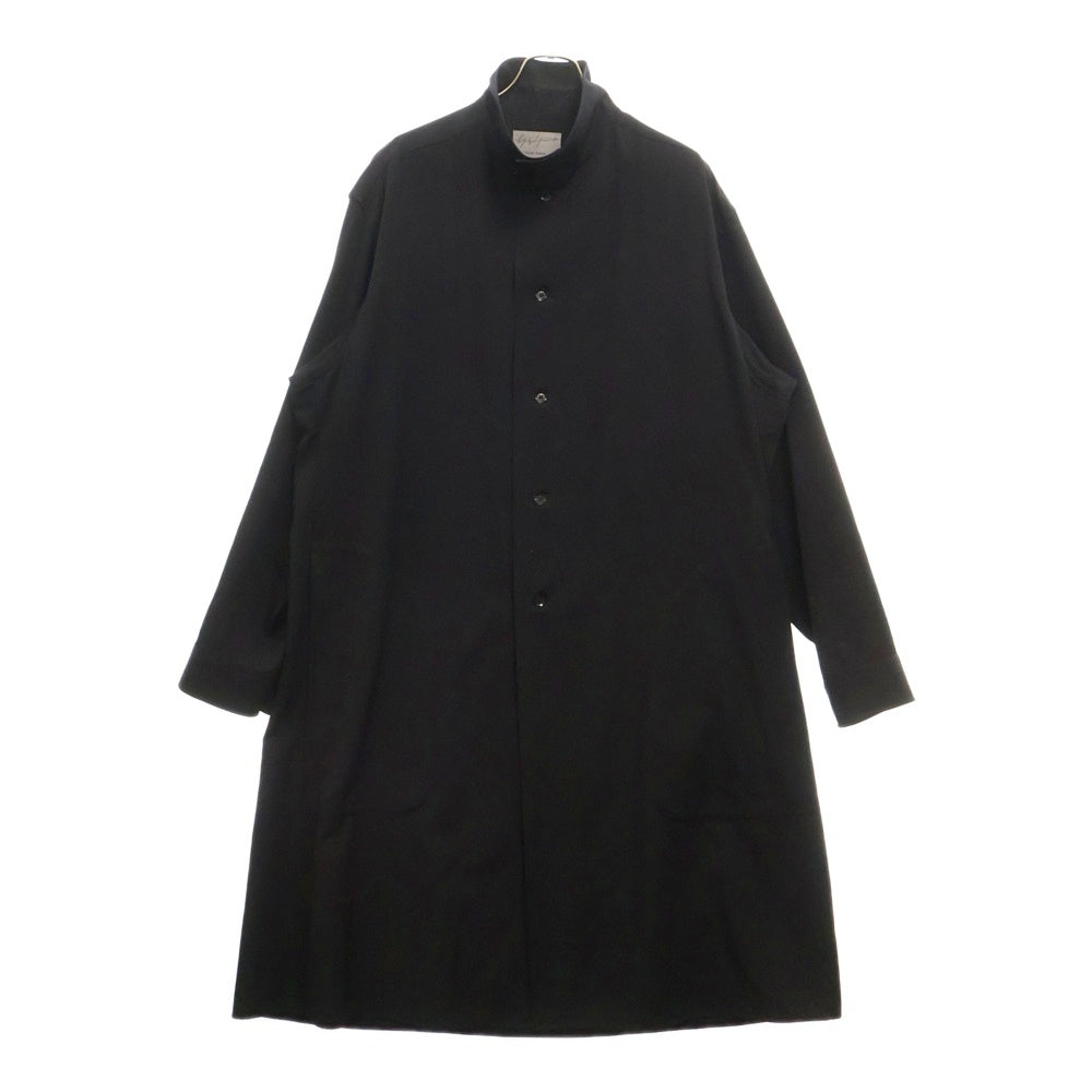 Yohji Yamamoto POUR HOMME(ヨウジヤマモト プールオム) Wool Long Coat HF-B12-100 ウール ロングコート ブラック