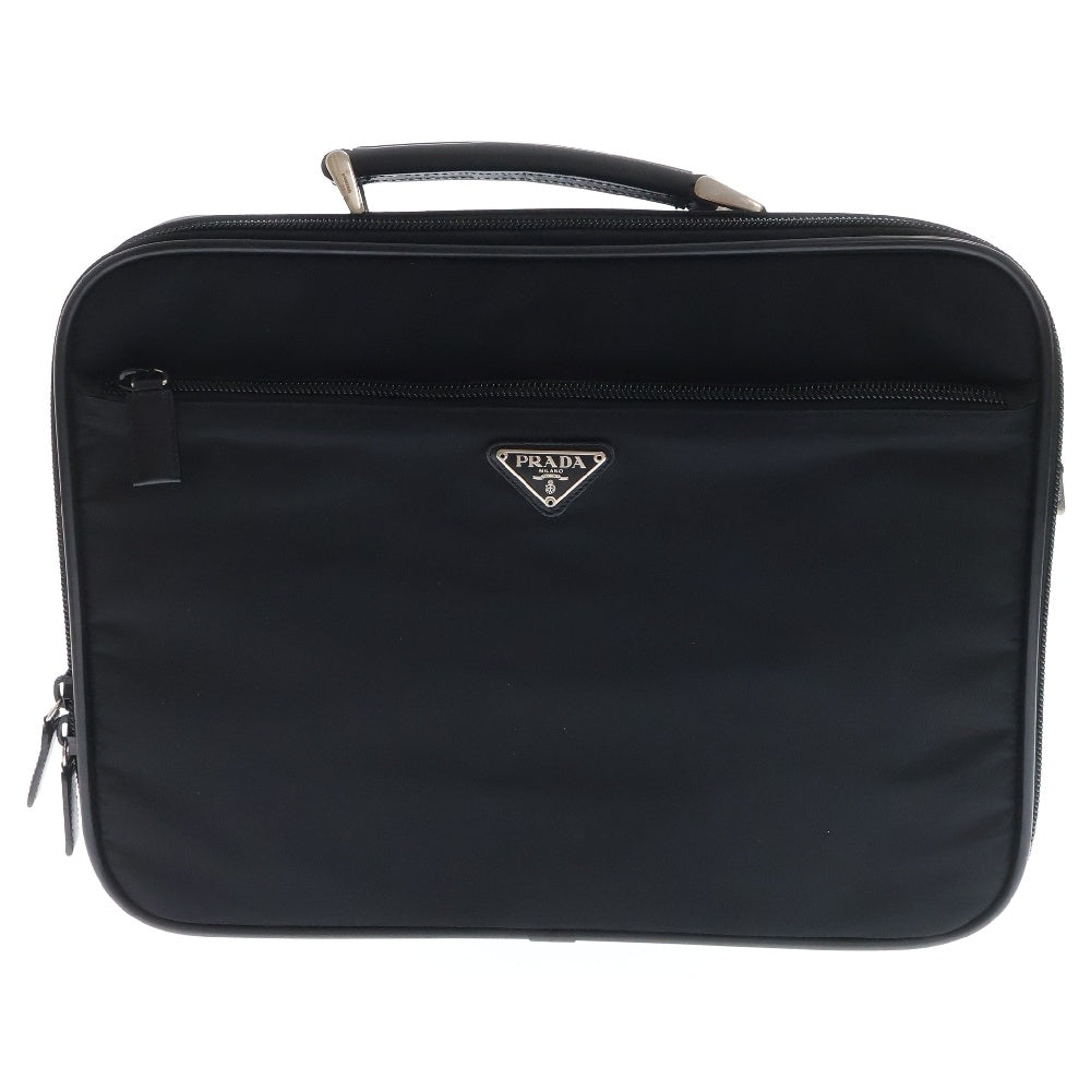 PRADA(プラダ) 2WAY VIAGGIO ナイロンビジネスバッグ ブリーフケース ブラック V147
