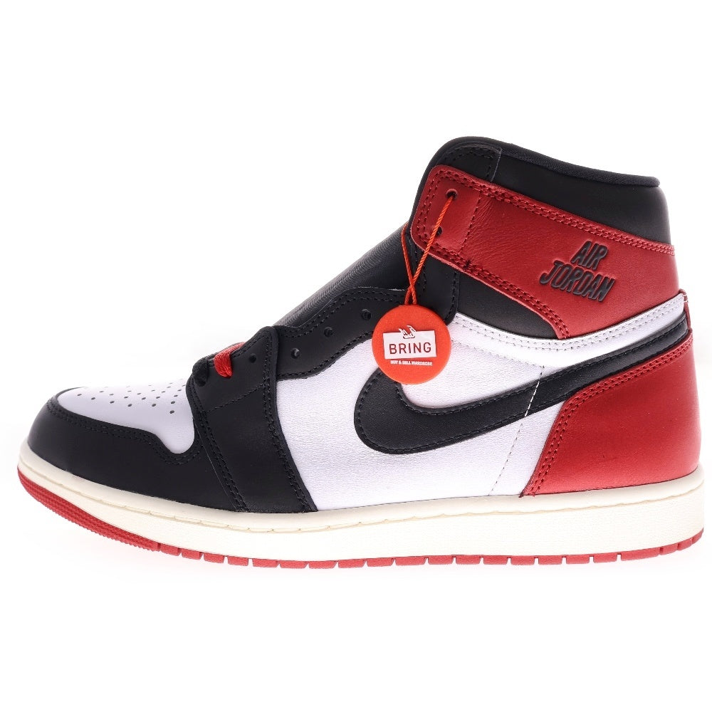 NIKE(ナイキ) AIR JORDAN 1 RETRO HIGH OG BLACK TOE REIMAGINED DZ5485-106 エアジョーダン1 レトロ ハイ OG ブラックトゥリイマジンド ハイカットスニーカー US910.5/28.5cm