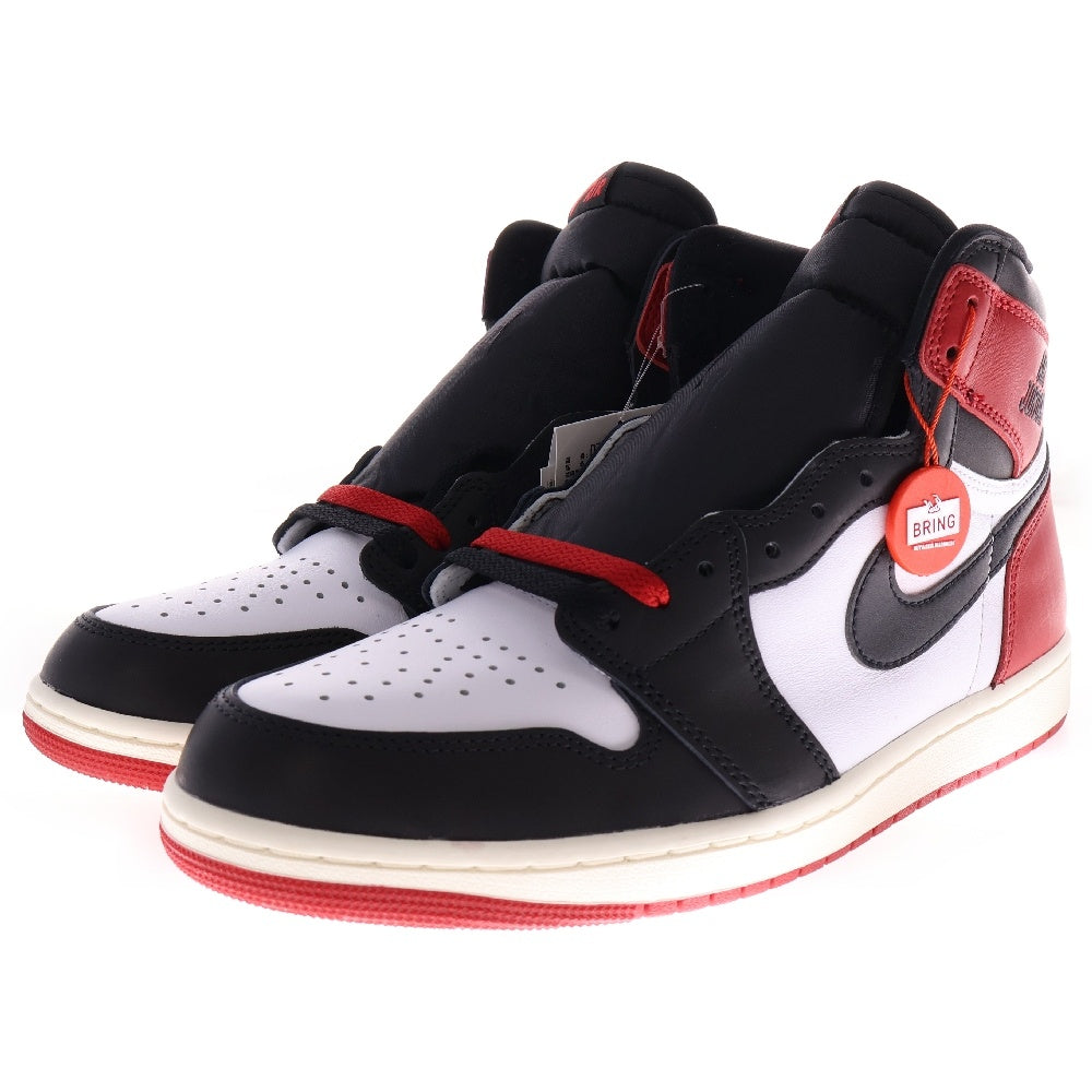 NIKE(ナイキ) AIR JORDAN 1 RETRO HIGH OG BLACK TOE REIMAGINED DZ5485-106 エアジョーダン1 レトロ ハイ OG ブラックトゥリイマジンド ハイカットスニーカー US910.5/28.5cm