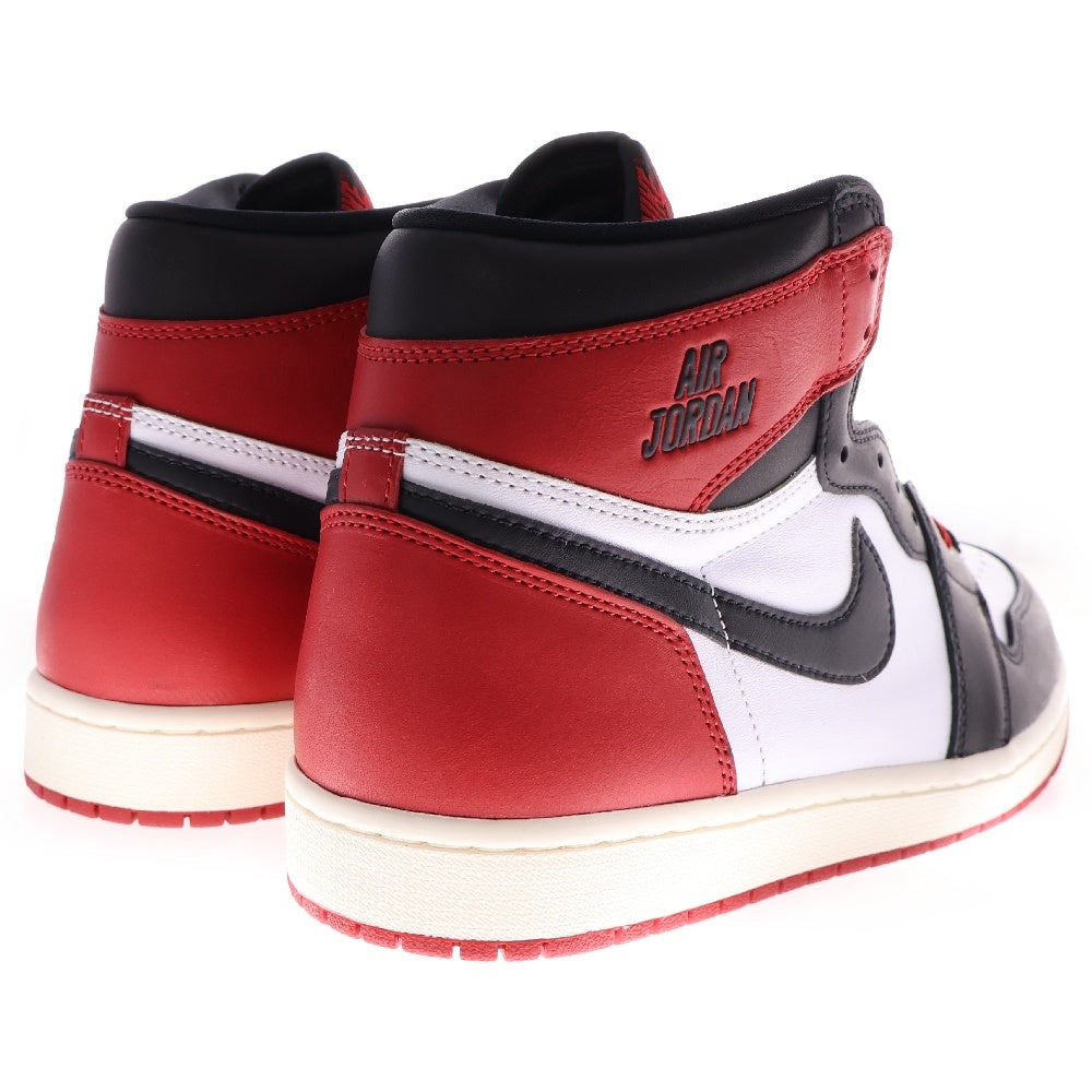 NIKE(ナイキ) AIR JORDAN 1 RETRO HIGH OG BLACK TOE REIMAGINED DZ5485-106 エアジョーダン1 レトロ ハイ OG ブラックトゥリイマジンド ハイカットスニーカー US910.5/28.5cm