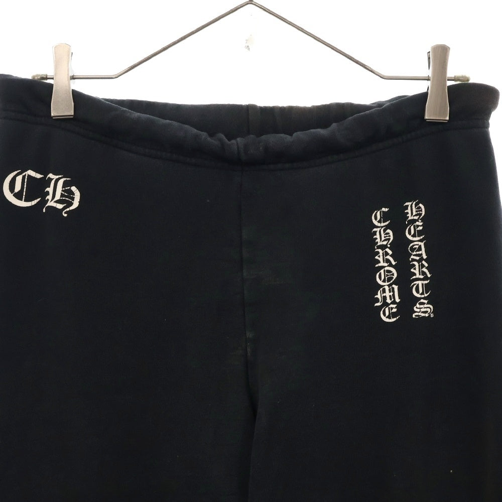 CHROME HEARTS(クロムハーツ) OLD Sweatpants RS3 クロスプリント スウェットパンツ ブラック