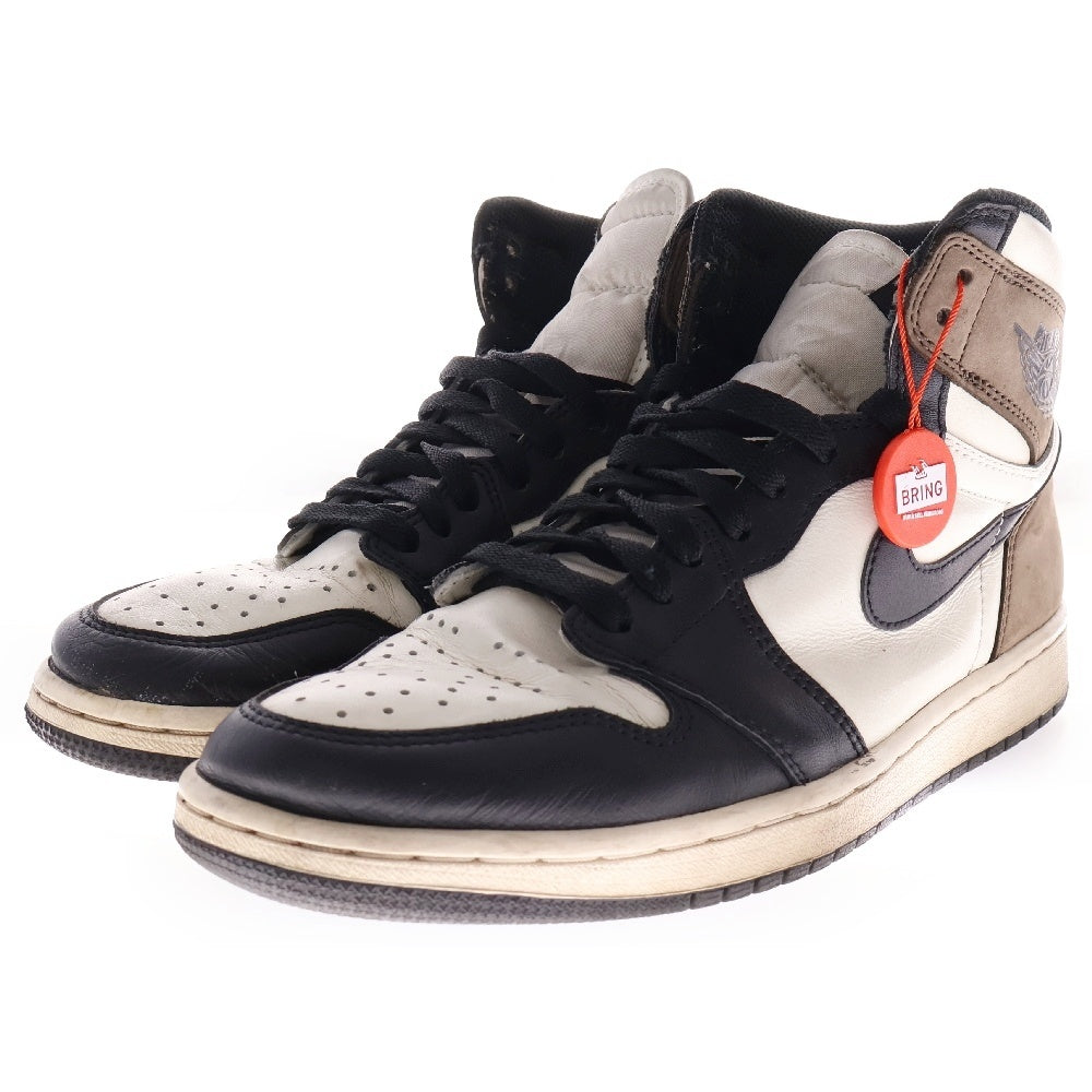 NIKE(ナイキ) AIR JORDAN 1 RETRO HIGH OG DARK MOCHA 555088-105 エアジョーダン1 レトロ ダークモカ ハイカットスニーカー ブラウン US9.5/27.5cm