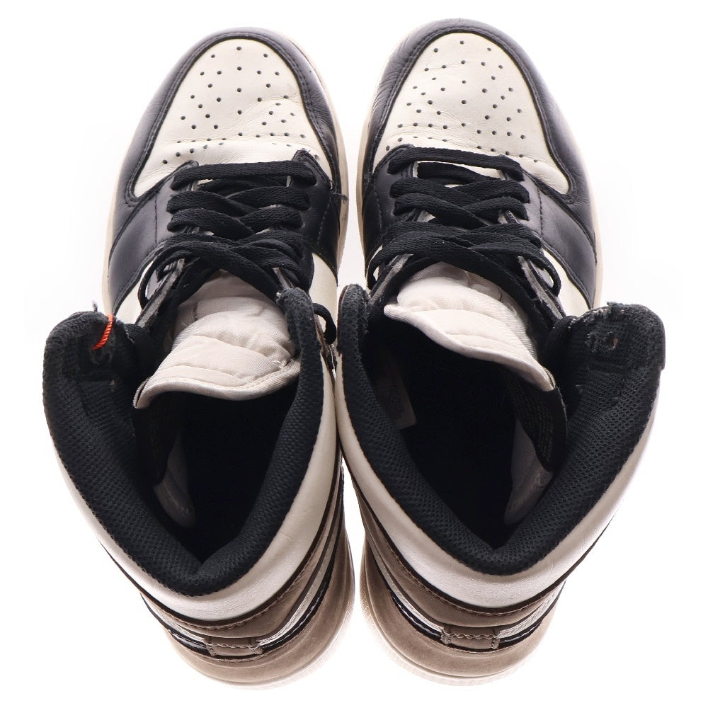 NIKE(ナイキ) AIR JORDAN 1 RETRO HIGH OG DARK MOCHA 555088-105 エアジョーダン1 レトロ ダークモカ ハイカットスニーカー ブラウン US9.5/27.5cm