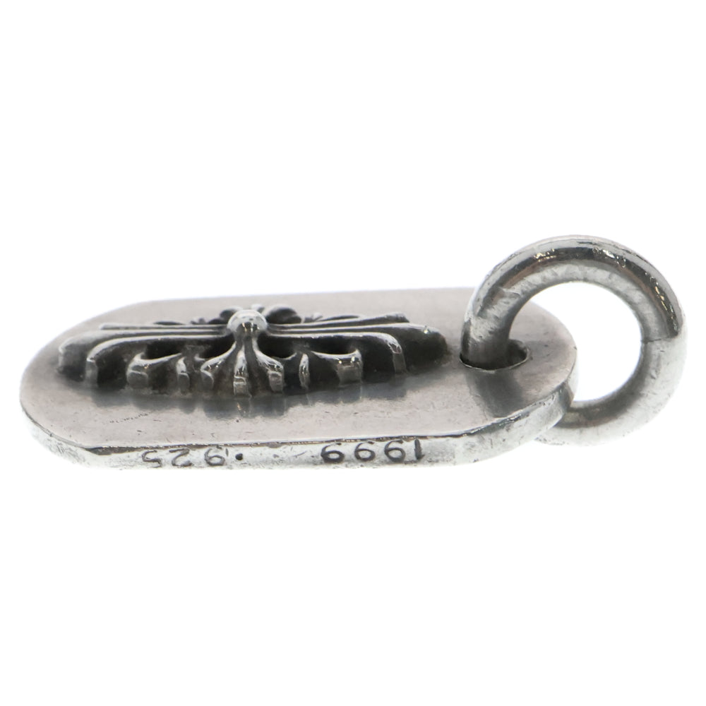 CHROME HEARTS(クロムハーツ) RAISED FRLR DOGTAG レイズドフローラルクロス ドッグタグ ペンダントトップ シルバー BCA302