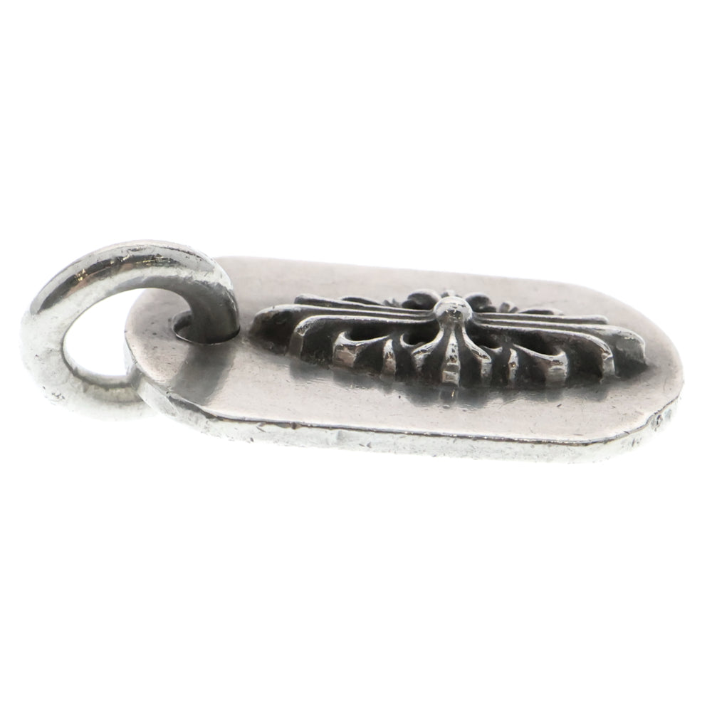 CHROME HEARTS(クロムハーツ) RAISED FRLR DOGTAG レイズドフローラルクロス ドッグタグ ペンダントトップ シルバー BCA302