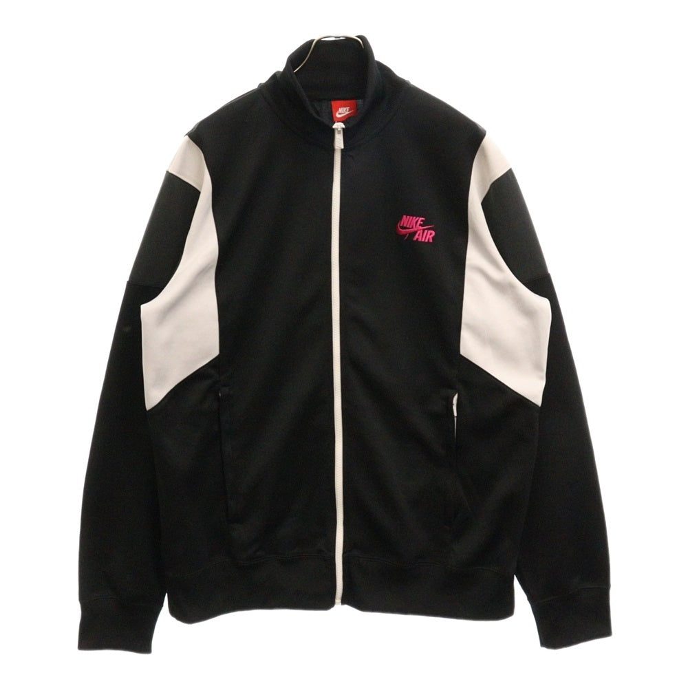NIKE(ナイキ) FULL ZIP TRACK JACKET ロゴ刺繍フルジップトラックジャケット ブラック 588812-010