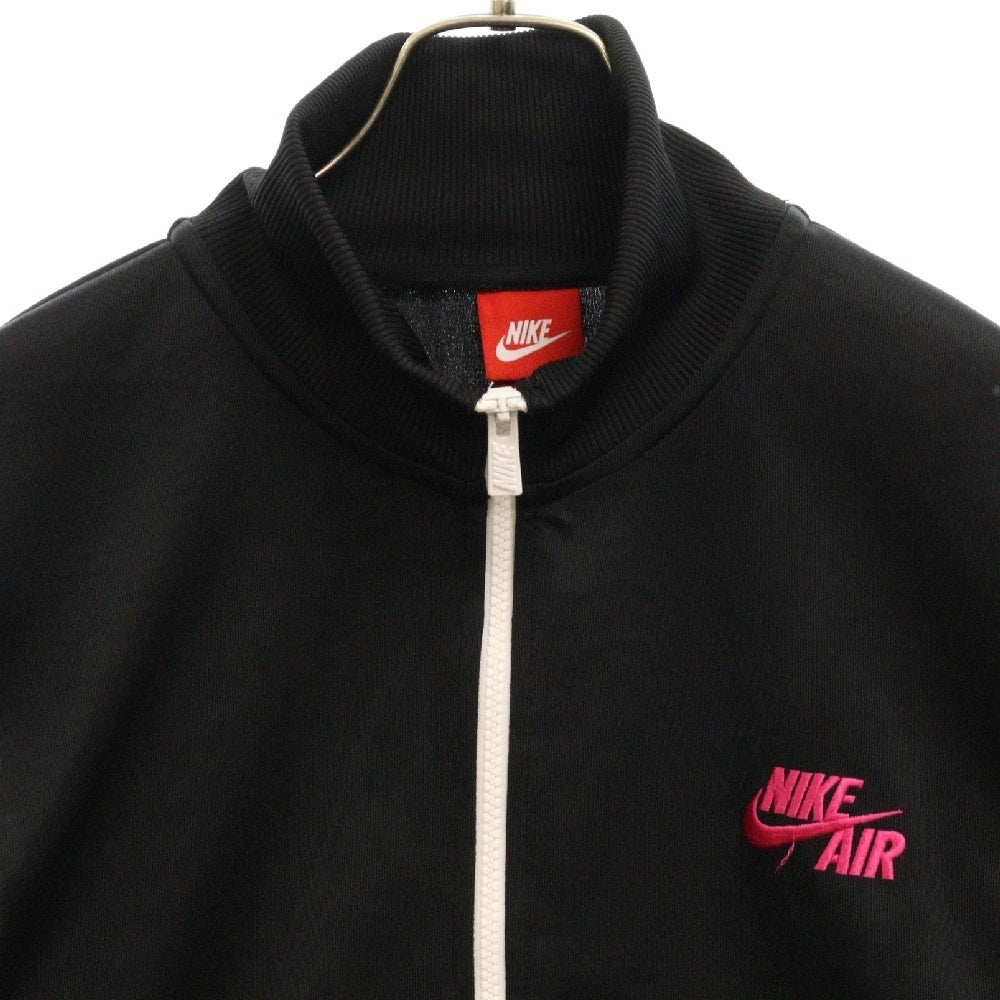 NIKE(ナイキ) FULL ZIP TRACK JACKET ロゴ刺繍フルジップトラックジャケット ブラック 588812-010