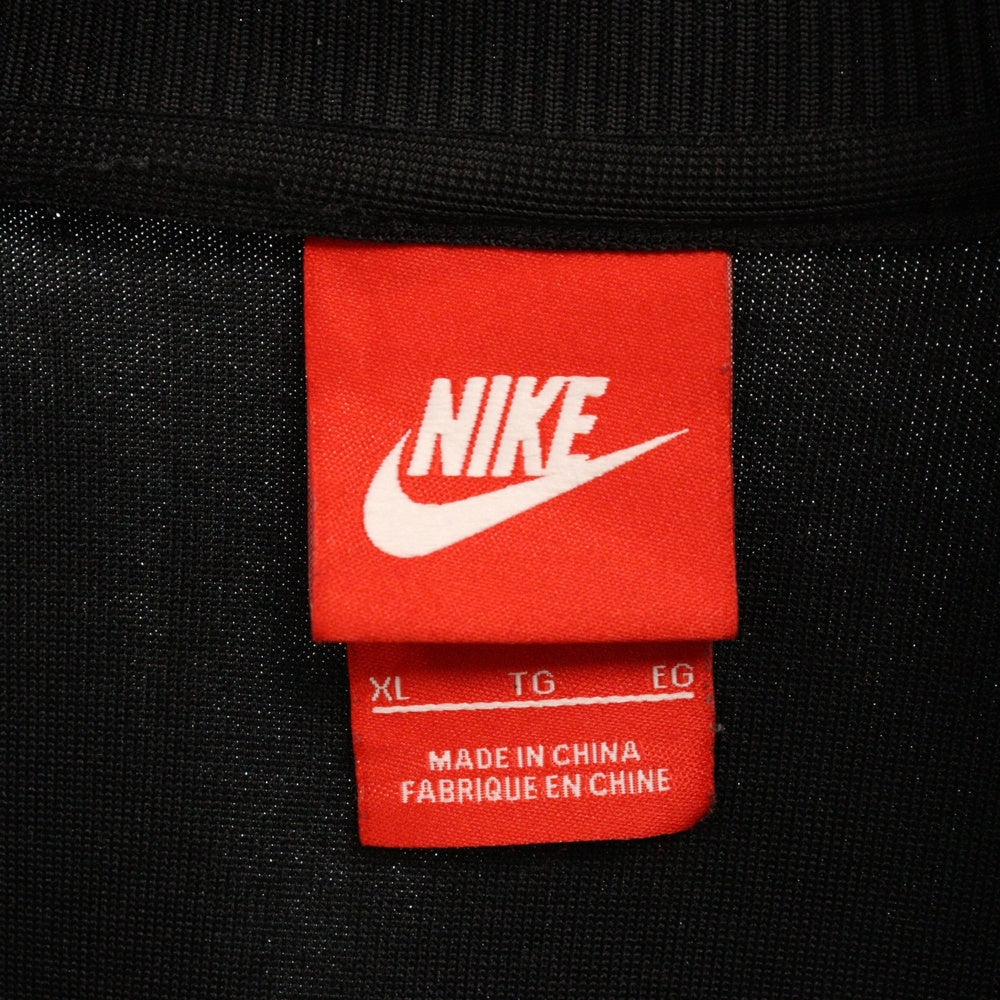 NIKE(ナイキ) FULL ZIP TRACK JACKET ロゴ刺繍フルジップトラックジャケット ブラック 588812-010