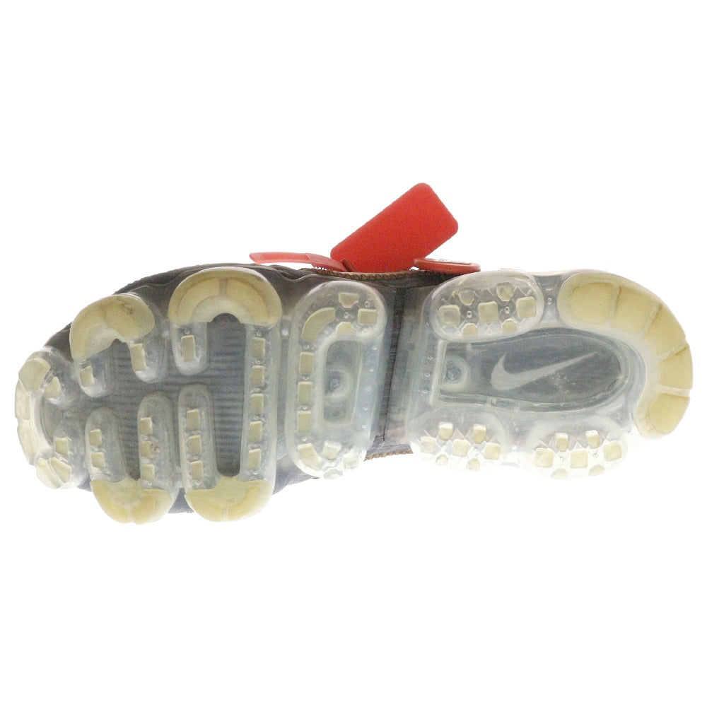 NIKE(ナイキ) × OFF-WHITE THE 10 AIR VAPORMAX FK オフホワイト ザテン エアヴェイパーマックス フライニット ローカットスニーカー ブラック US10/28cm AA3831-002