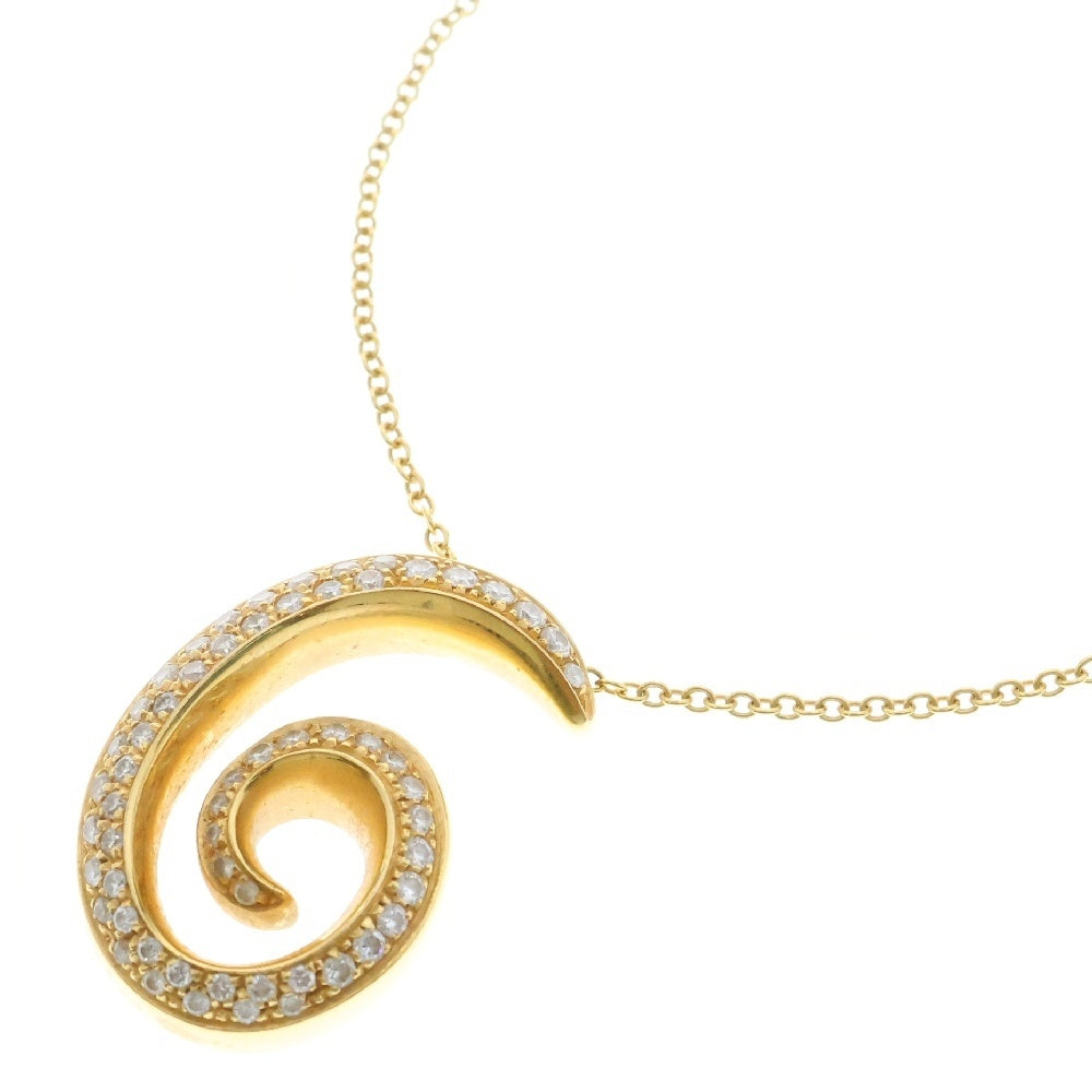 FRANCK MULLER(フランクミュラー) K18YG Number Necklace No.6 タリスマン ナンバー ネックレス ダイヤ ゴールド