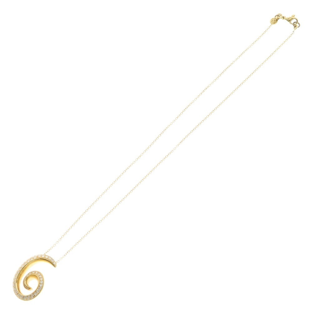 FRANCK MULLER(フランクミュラー) K18YG Number Necklace No.6 タリスマン ナンバー ネックレス ダイヤ ゴールド