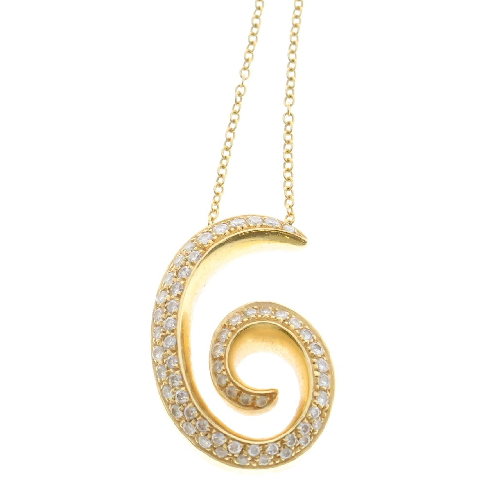 FRANCK MULLER(フランクミュラー) K18YG Number Necklace No.6 タリスマン ナンバー ネックレス ダイヤ ゴールド