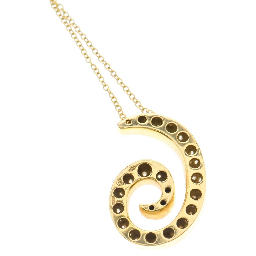 FRANCK MULLER(フランクミュラー) K18YG Number Necklace No.6 タリスマン ナンバー ネックレス ダイヤ ゴールド