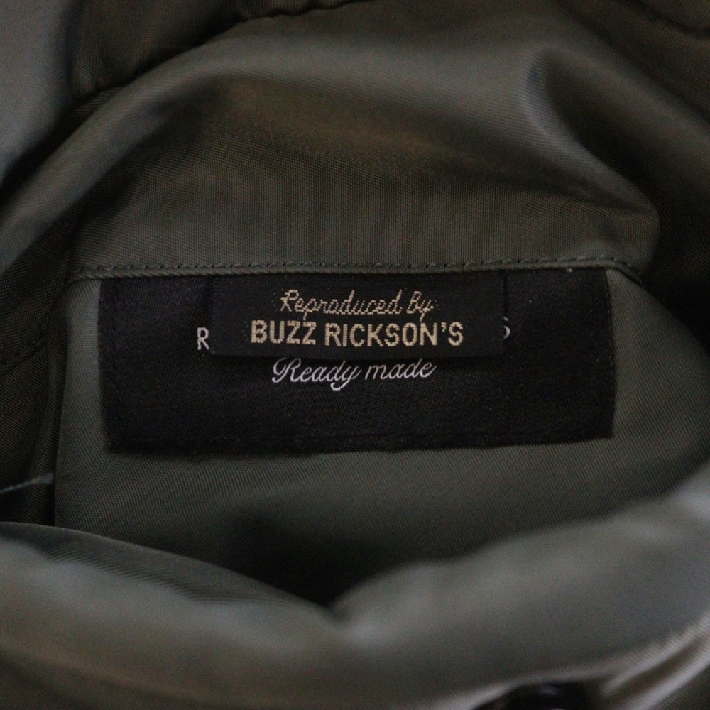 UNUSED(アンユーズド) 24AW ×Buzz Rickson's MA-1 type jacket US2443 ×バズリクソンズ リバ‐ーシブル ボンバージャケット グリーン