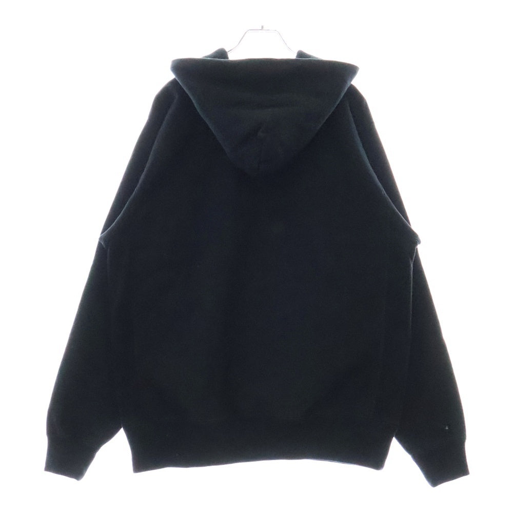 HUMAN MADE(ヒューマンメイド) Heavyweight Hoodie Offline Store ハートロゴヘヴィウェイトオフラインフーディー プルオーバースウェットパーカー ブラック HM28CS050