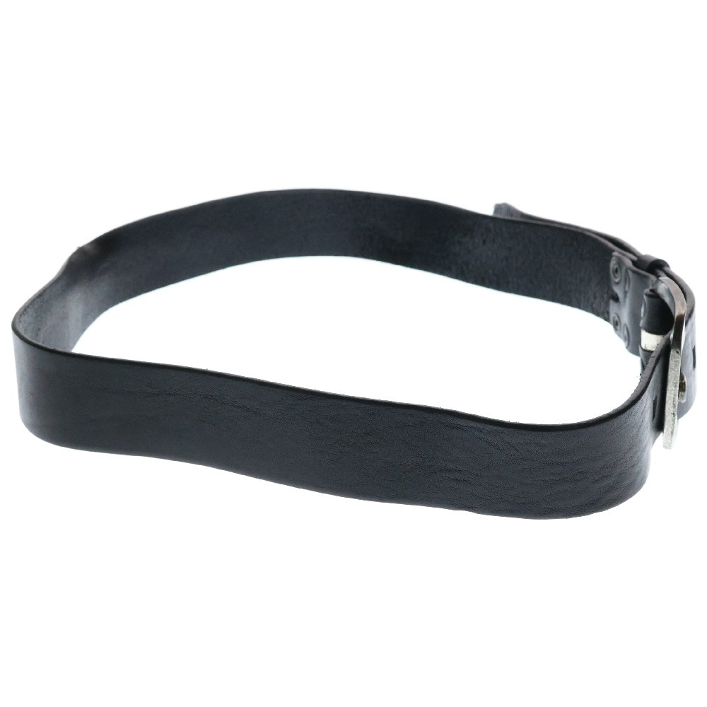 DSQUARED2(ディースクエアード) LEATHER BELT レザーベルト ブラック