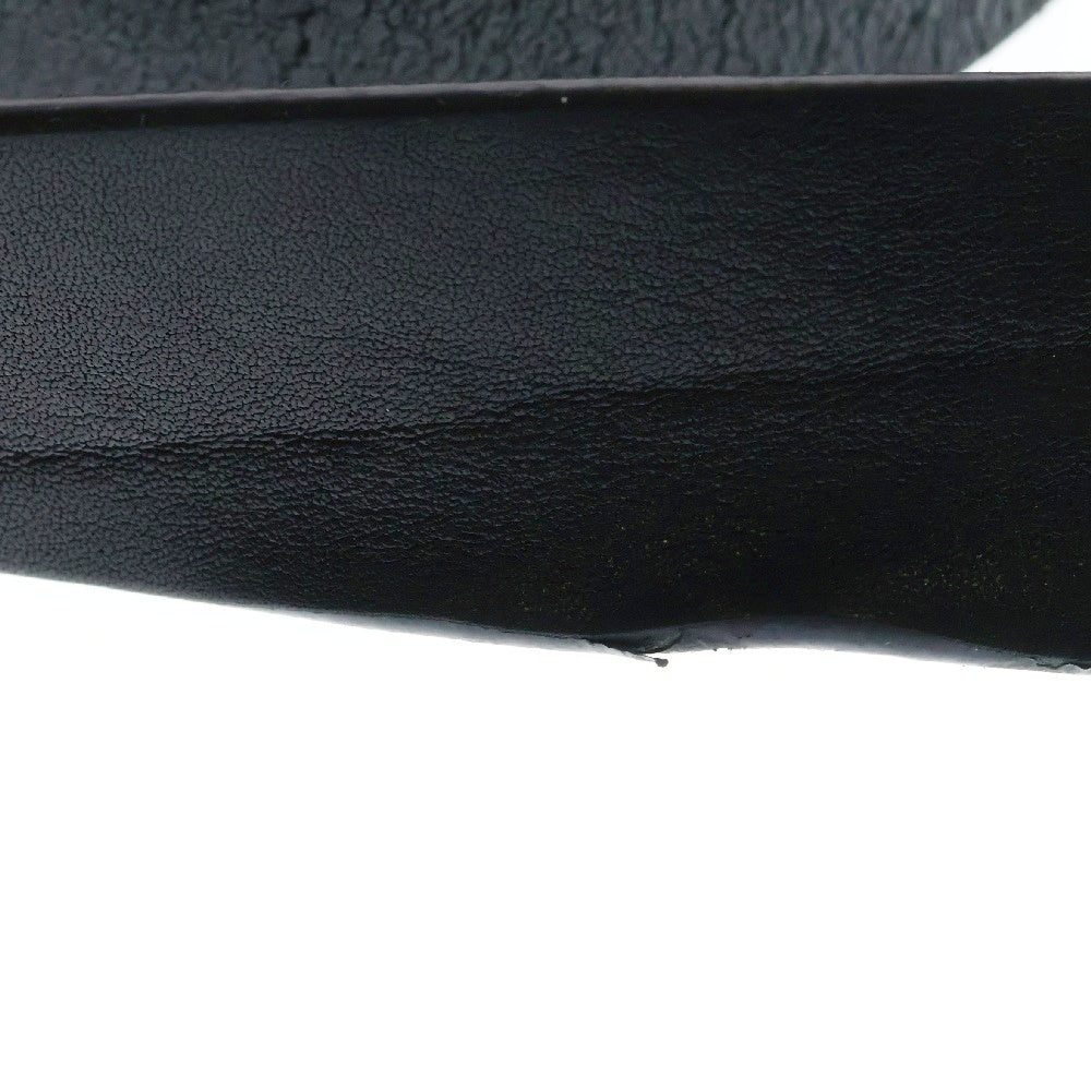 DSQUARED2(ディースクエアード) LEATHER BELT レザーベルト ブラック